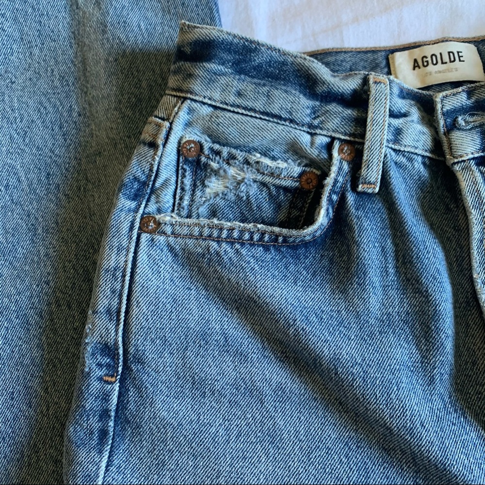 Riley Straight Crop in Emulsion